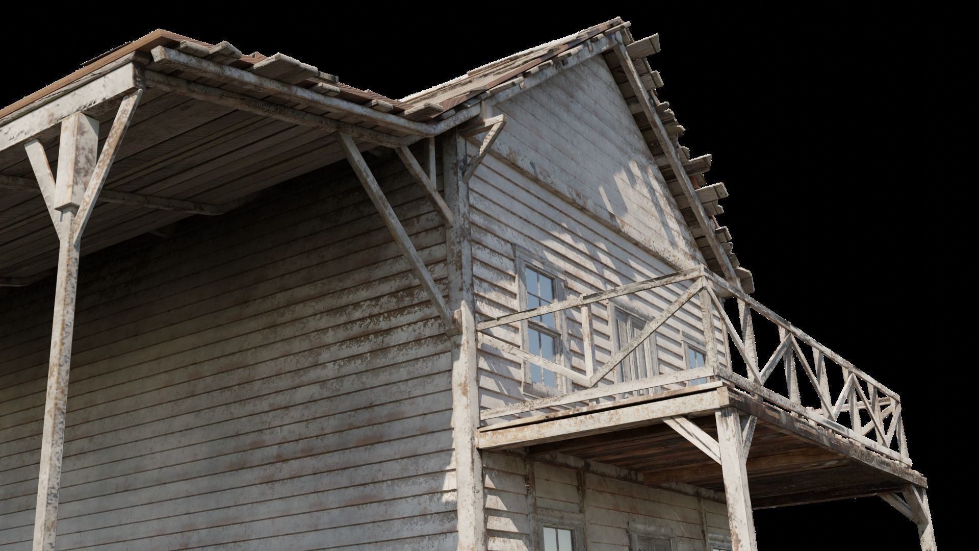 western house 3D model_8