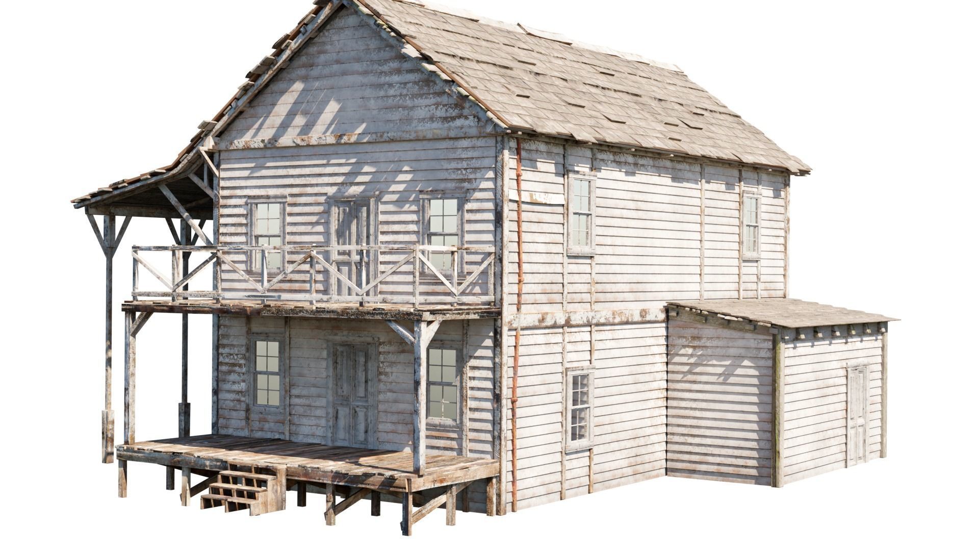 western house 3D model_6