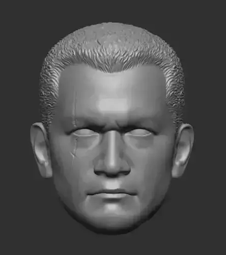 Hot Toys style Commander Wolffe head  3D print model