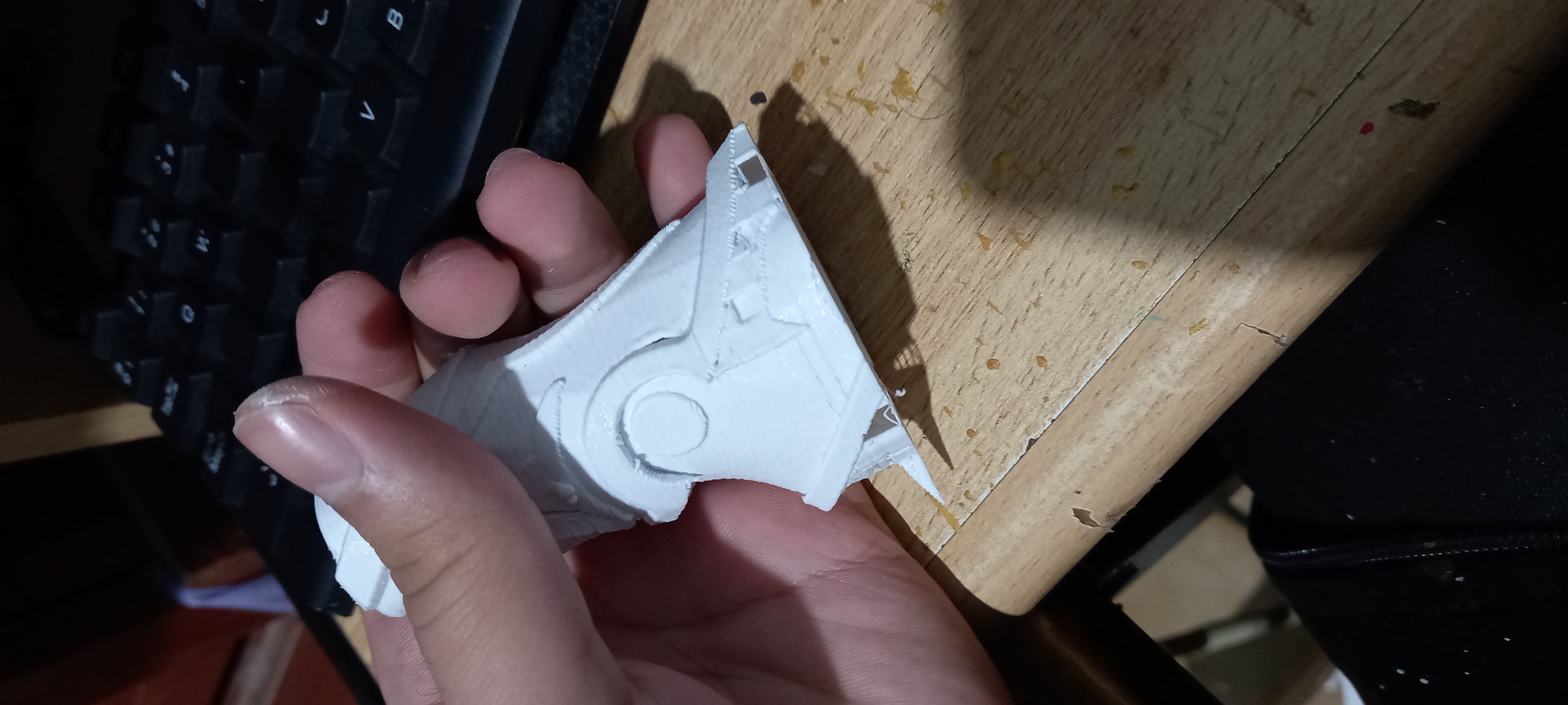 Genshin impact Engulfing Lightning Raiden shogun lance 3D print model_19