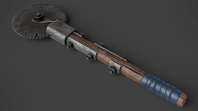 Modifiable Strike Weapon 22 Low-poly 3D model