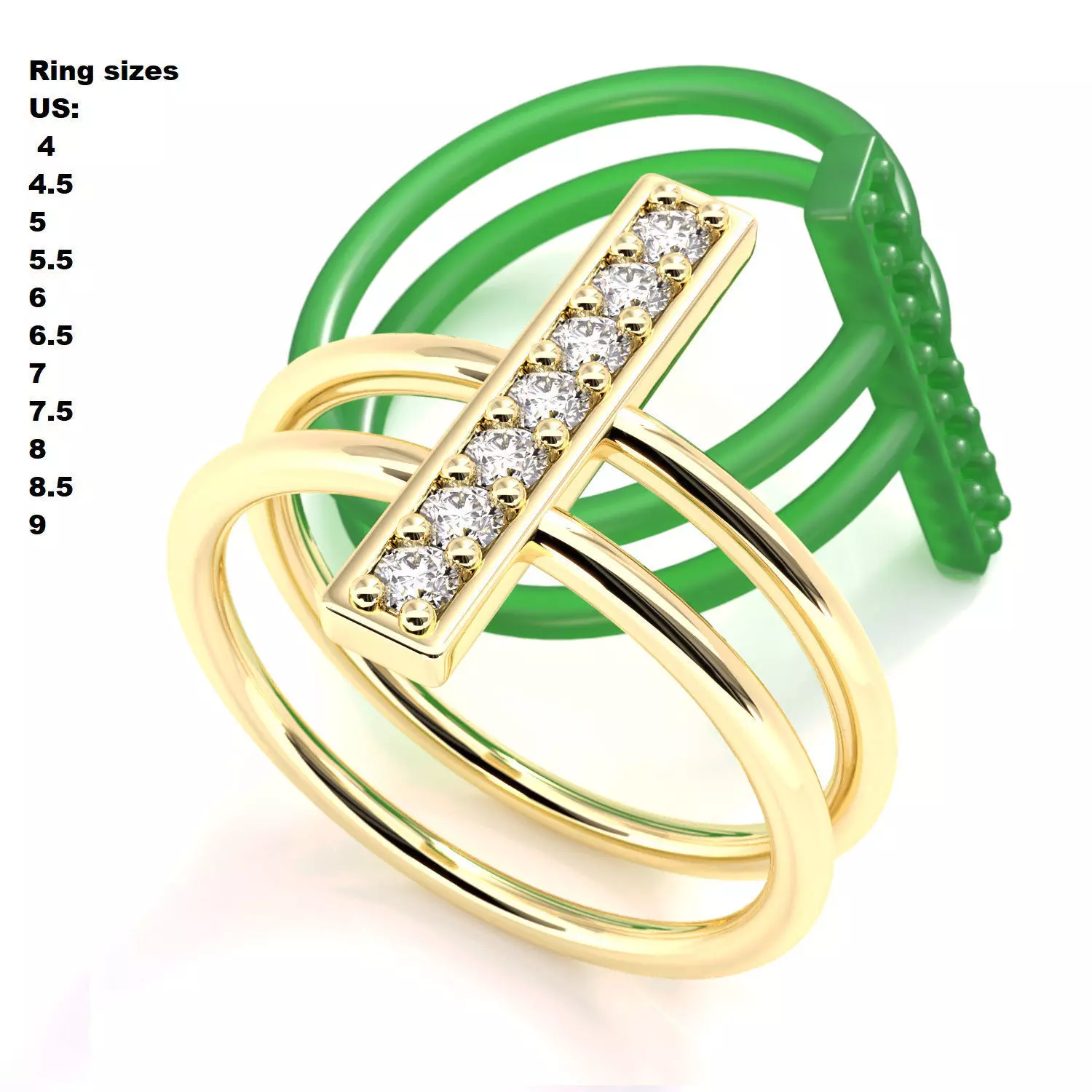 Ring In spite of everything 3D print model