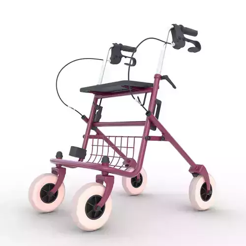 Rollator walkers