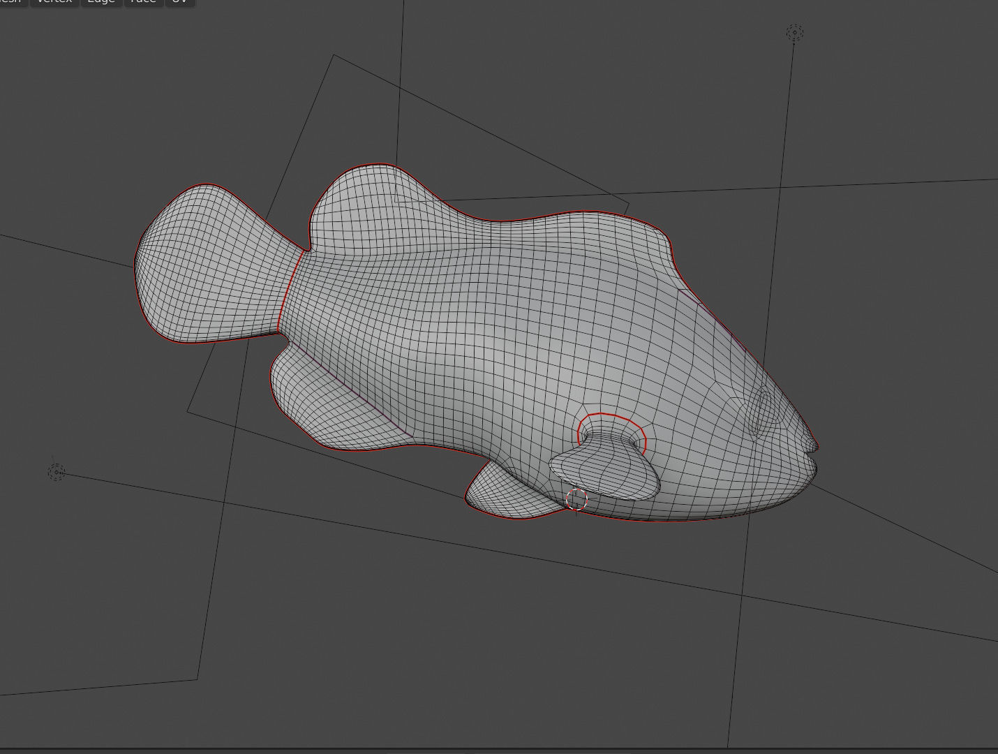 Realistic anemone clownfish ocean reef fish rigged  Low-poly 3D model_8
