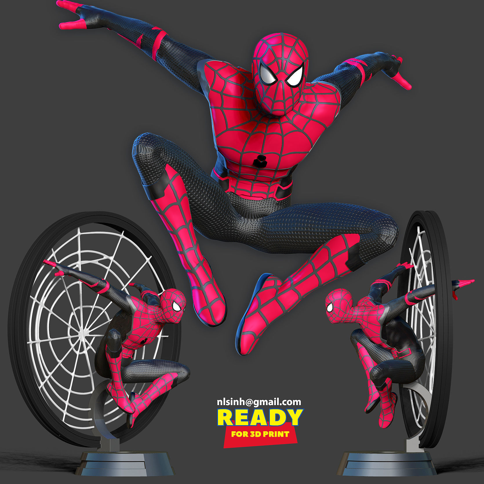 Spiderman - No Way Home 3D print model_1