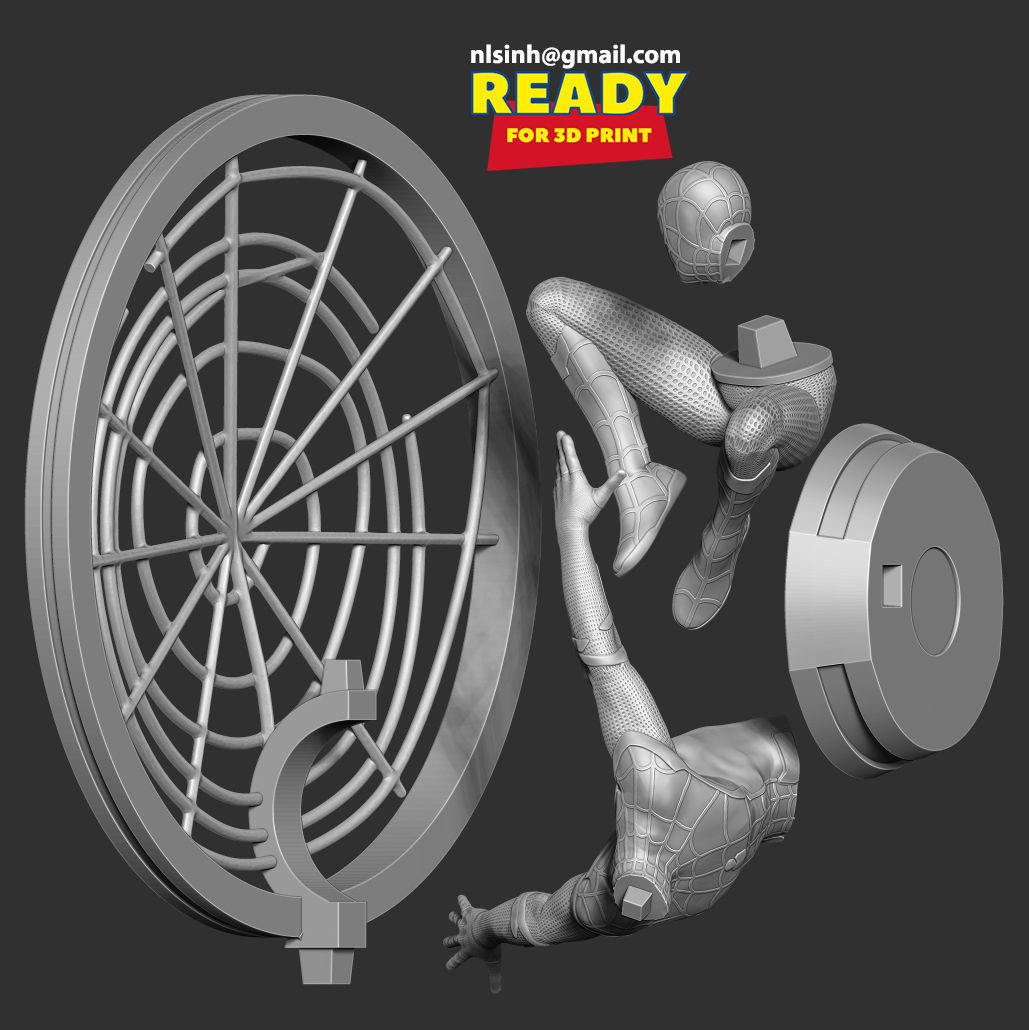 Spiderman - No Way Home 3D print model_2