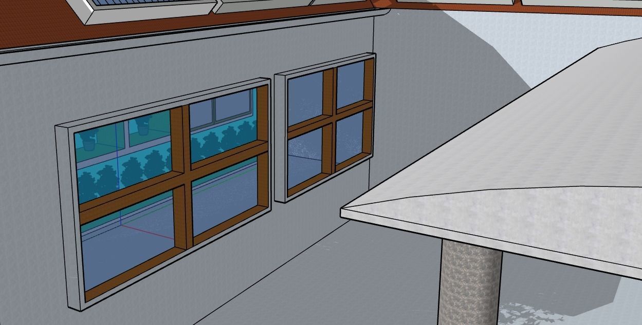 SKETCHUP HOUSE 3D model_8