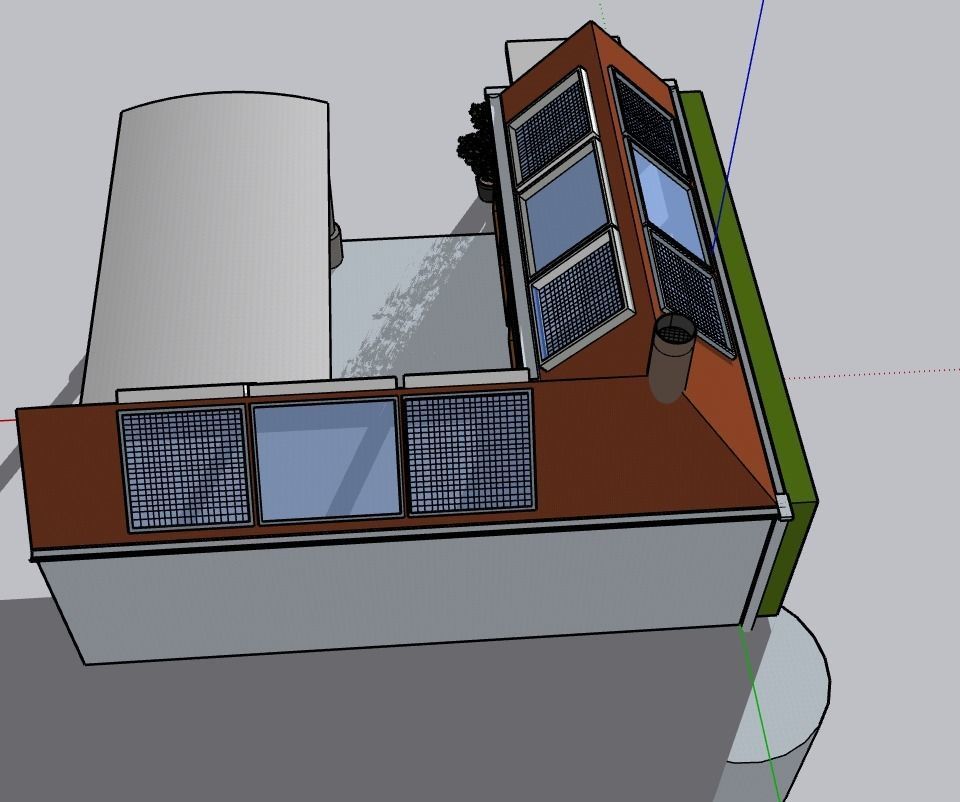 SKETCHUP HOUSE 3D model_3