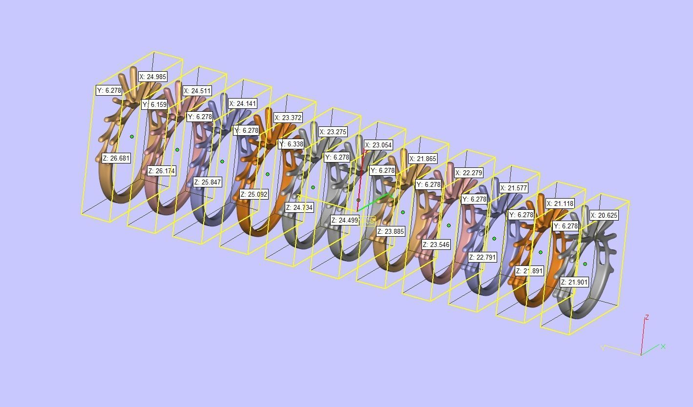 Round stone diamond ring engagament 3D print model_10