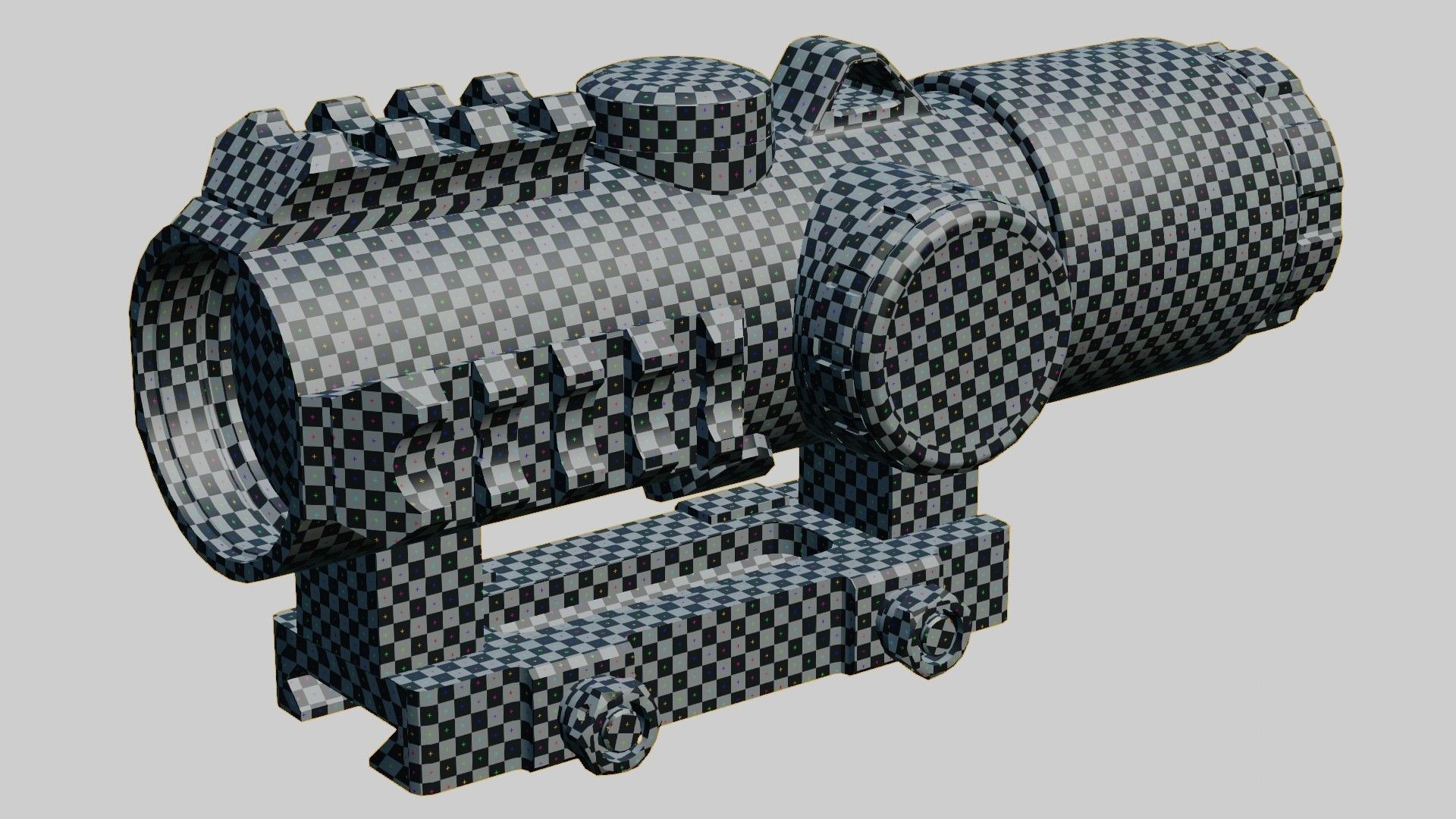 SIG SAUER BRAVO 5 Low-poly 3D model_6