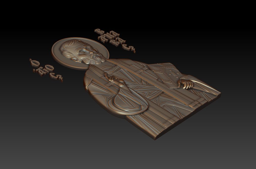 Barnabas the Apostle 3D model_5