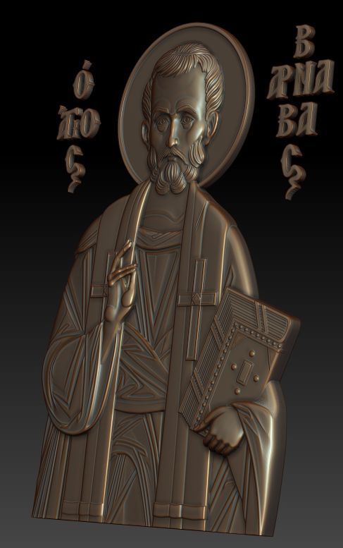 Barnabas the Apostle 3D model_1