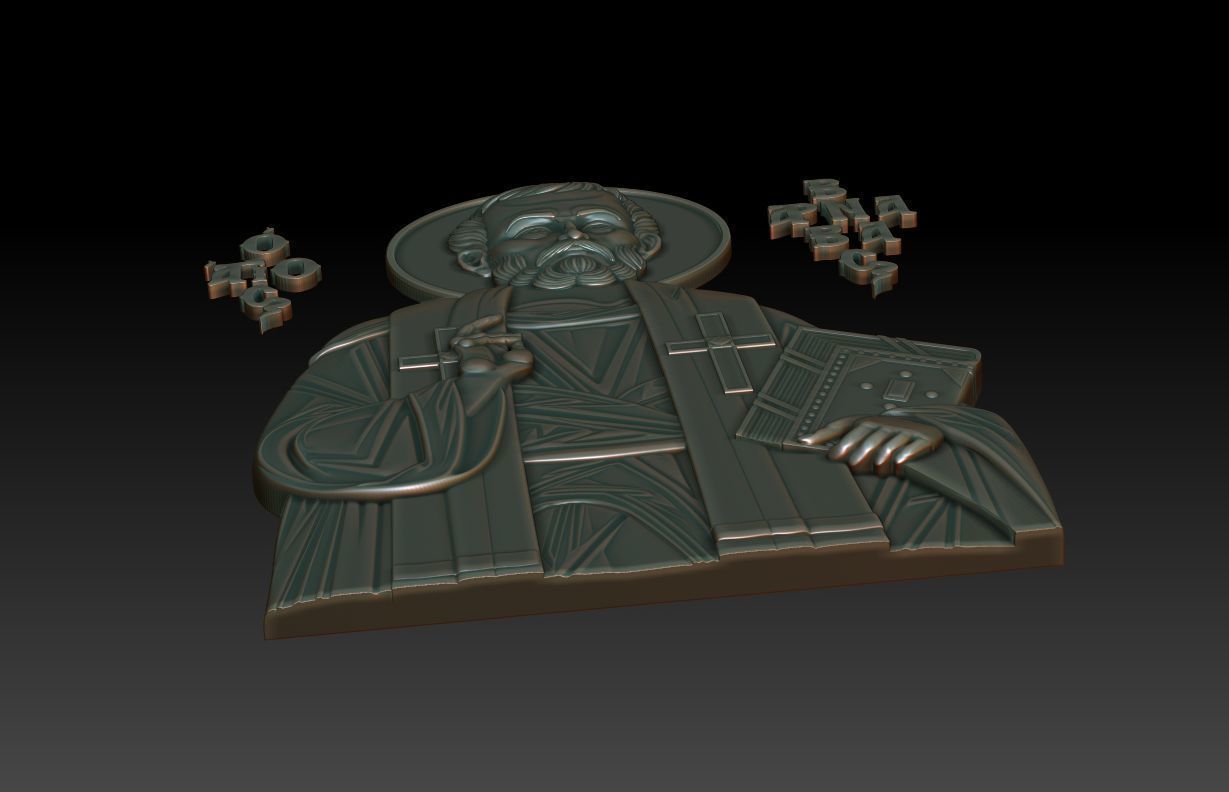 Barnabas the Apostle 3D model_10