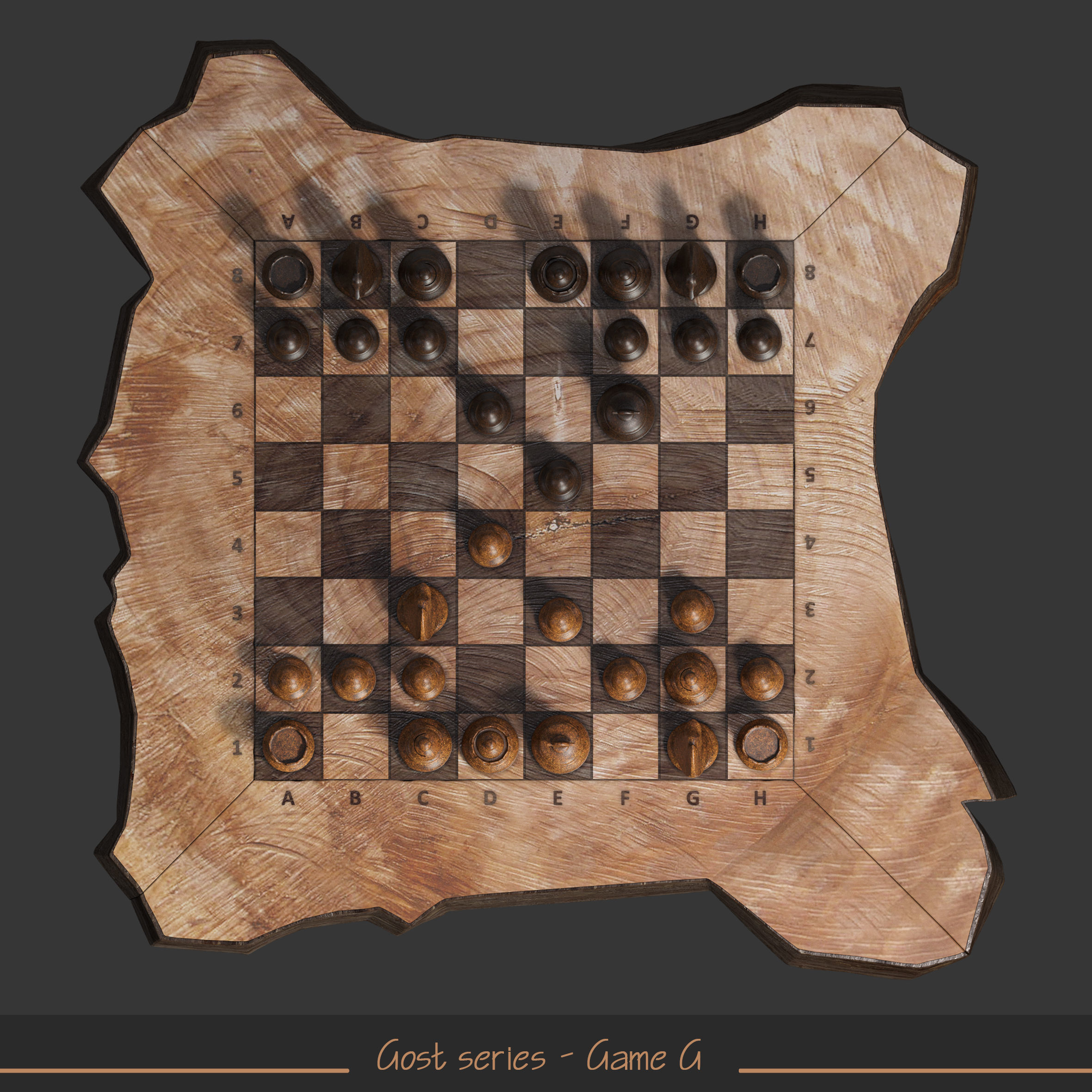 Gost series - Game G 3D model_1