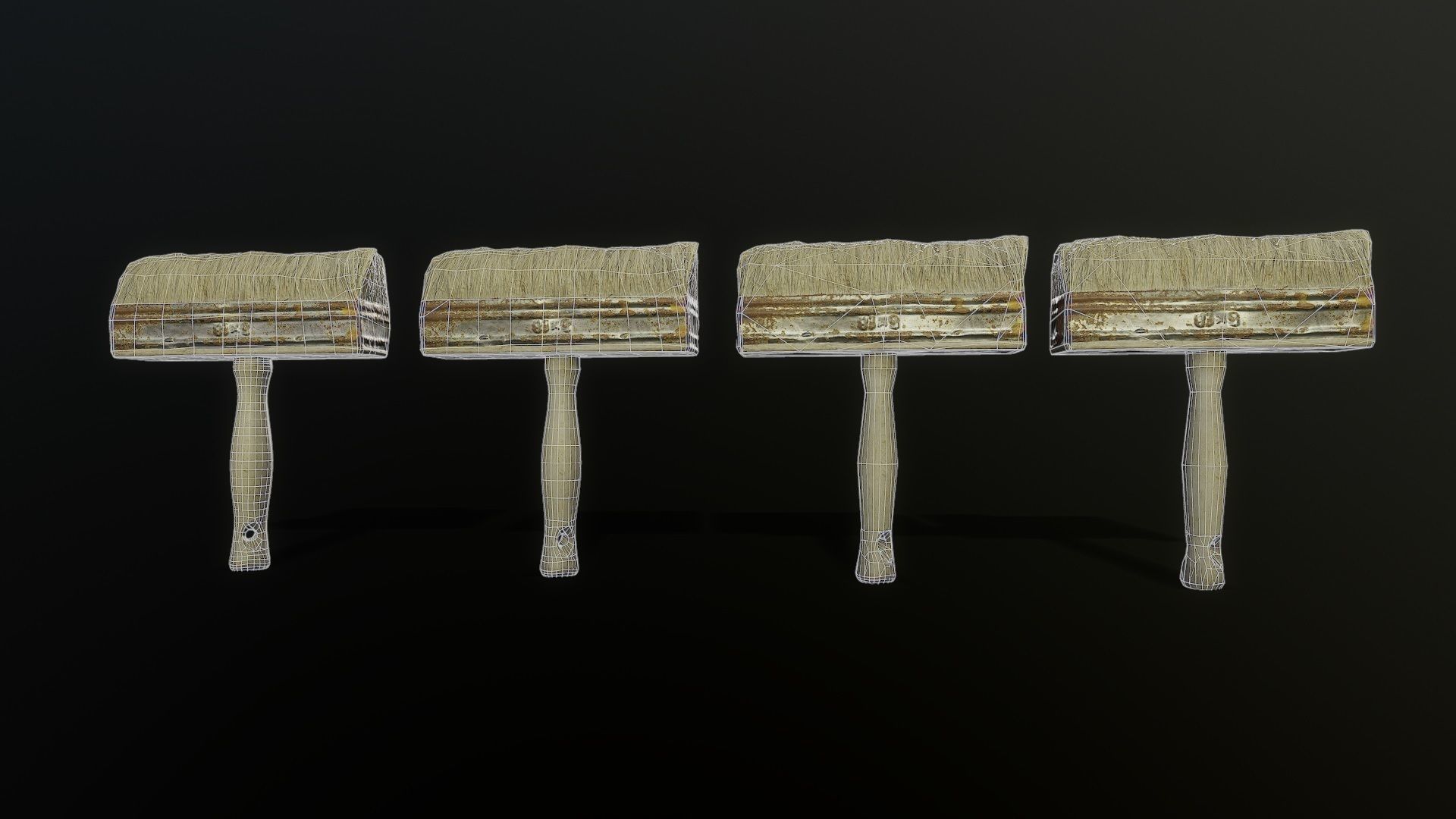 3D Scan Fetlock made in USSR Low-poly 3D model_5