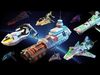 Stylized Spaceships Mega Pack Low-poly 3D model_1