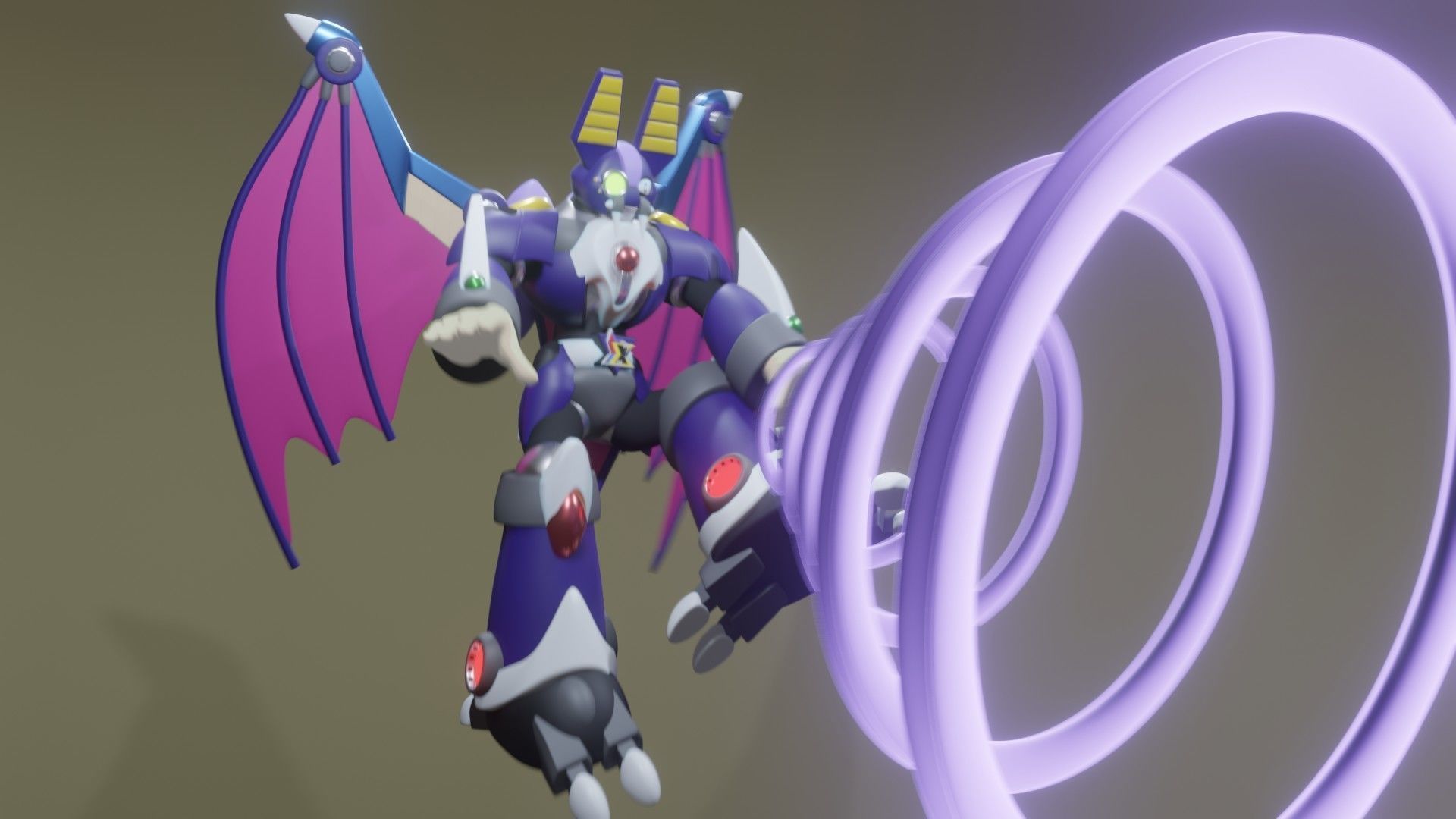 Dark Necrobat 3D print model_3