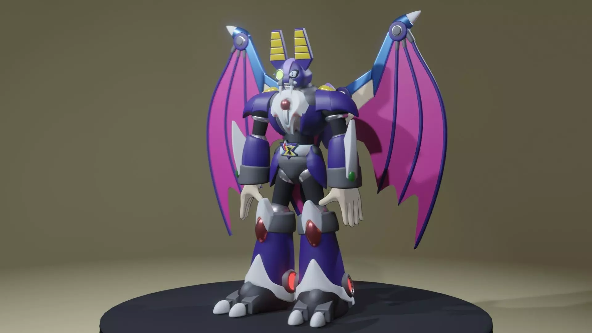 Dark Necrobat 3D print model_0