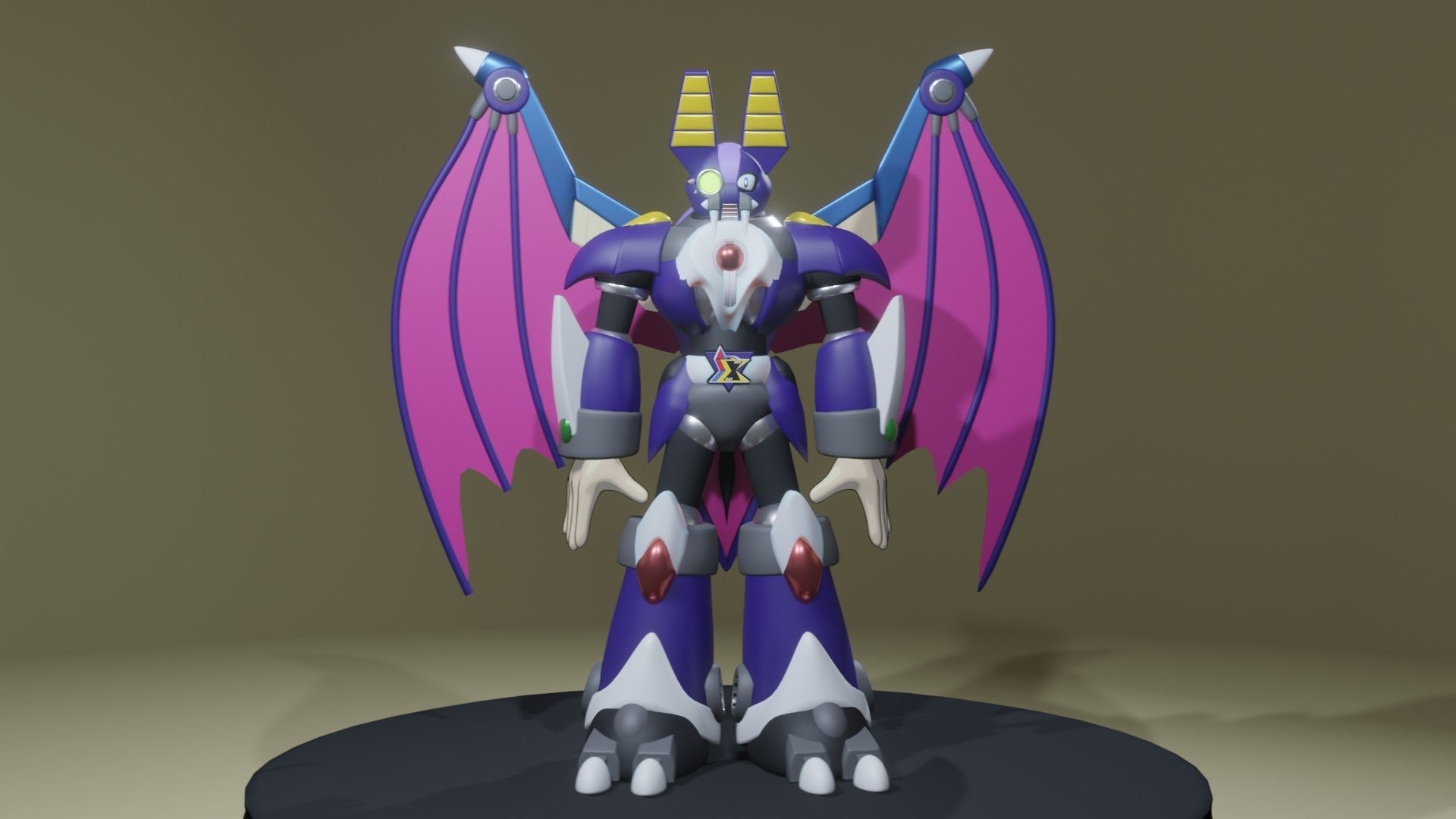 Dark Necrobat 3D print model_5