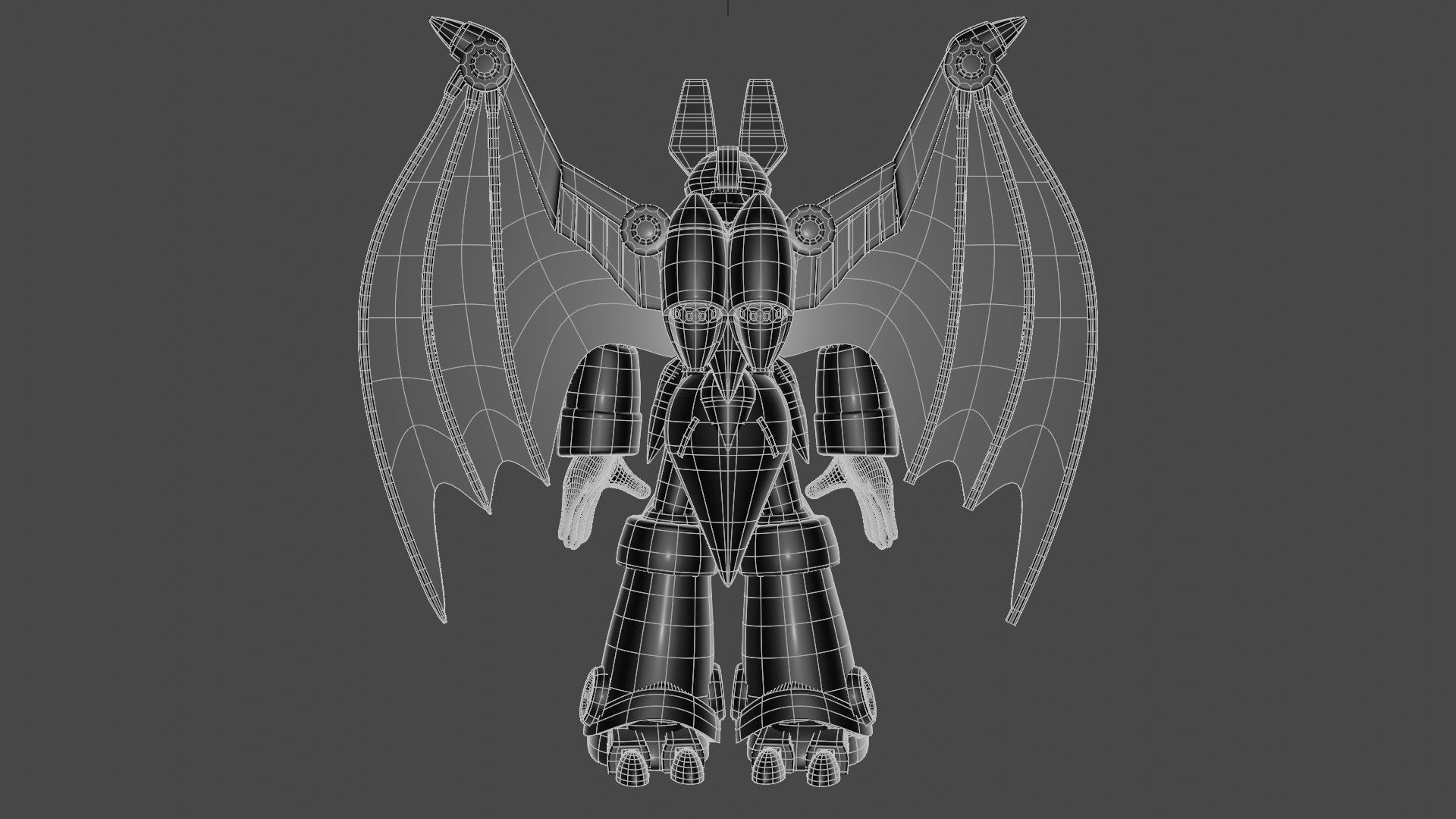 Dark Necrobat 3D print model_12