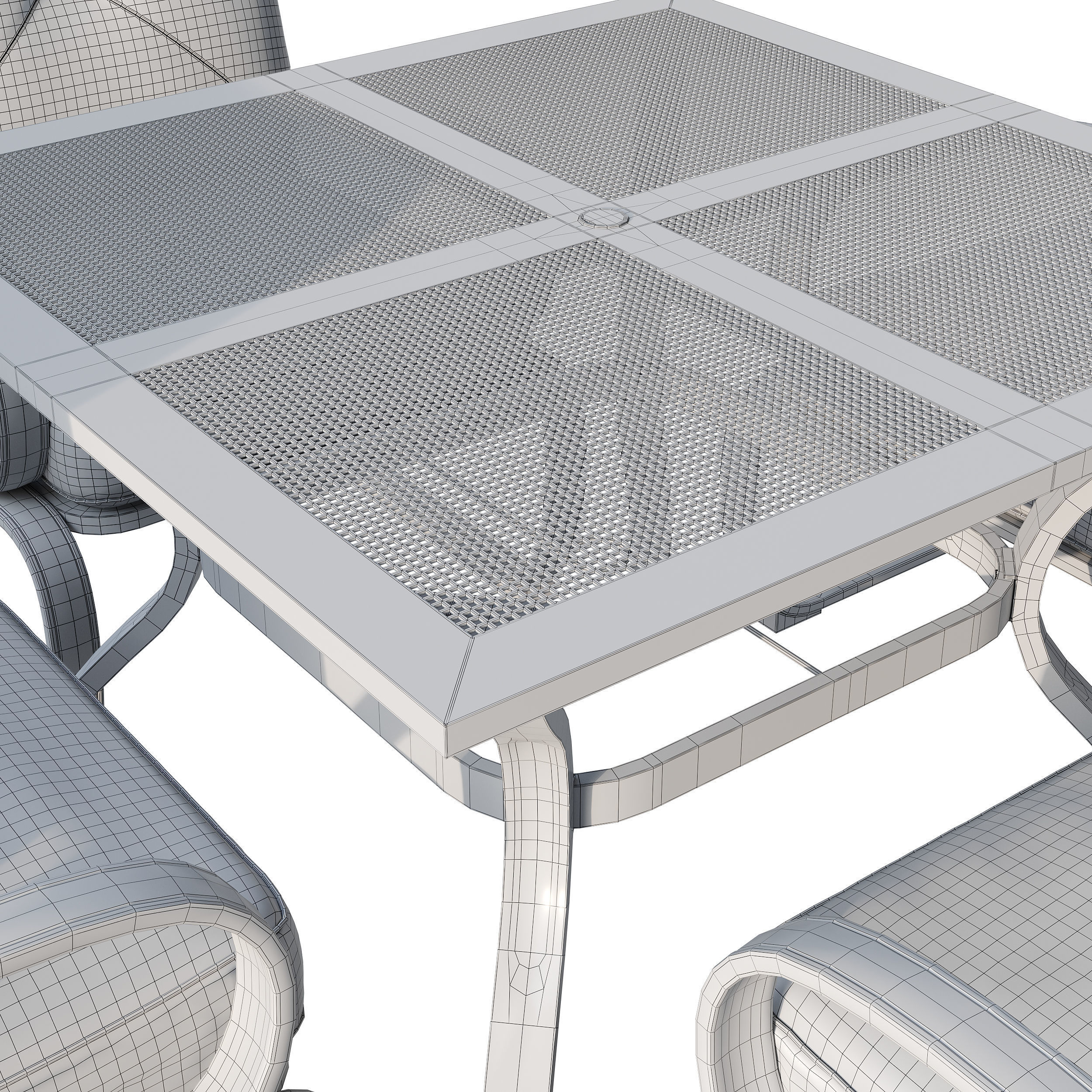 Cedar Creek lounge set 3D model_8