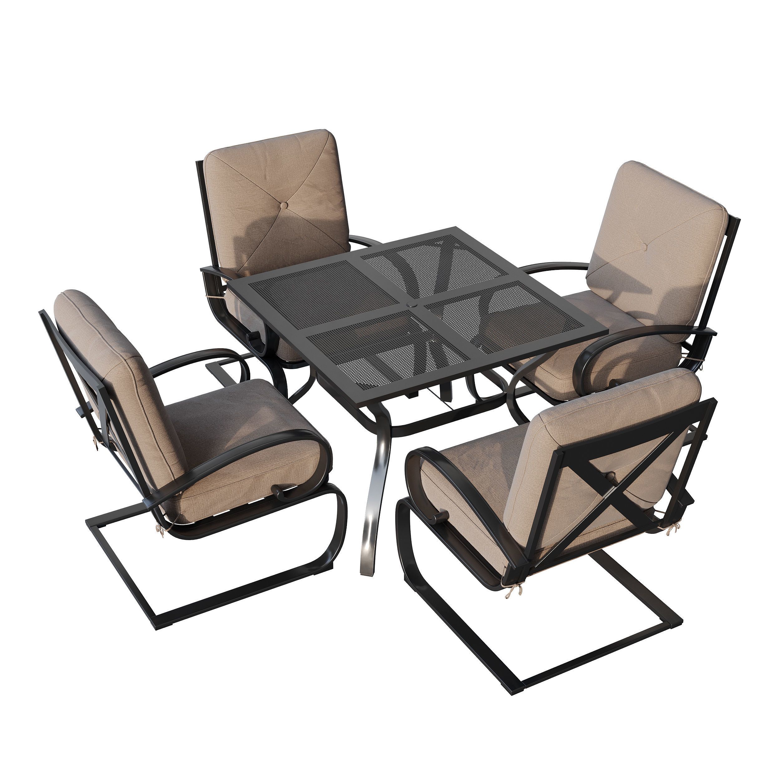 Cedar Creek lounge set 3D model_4