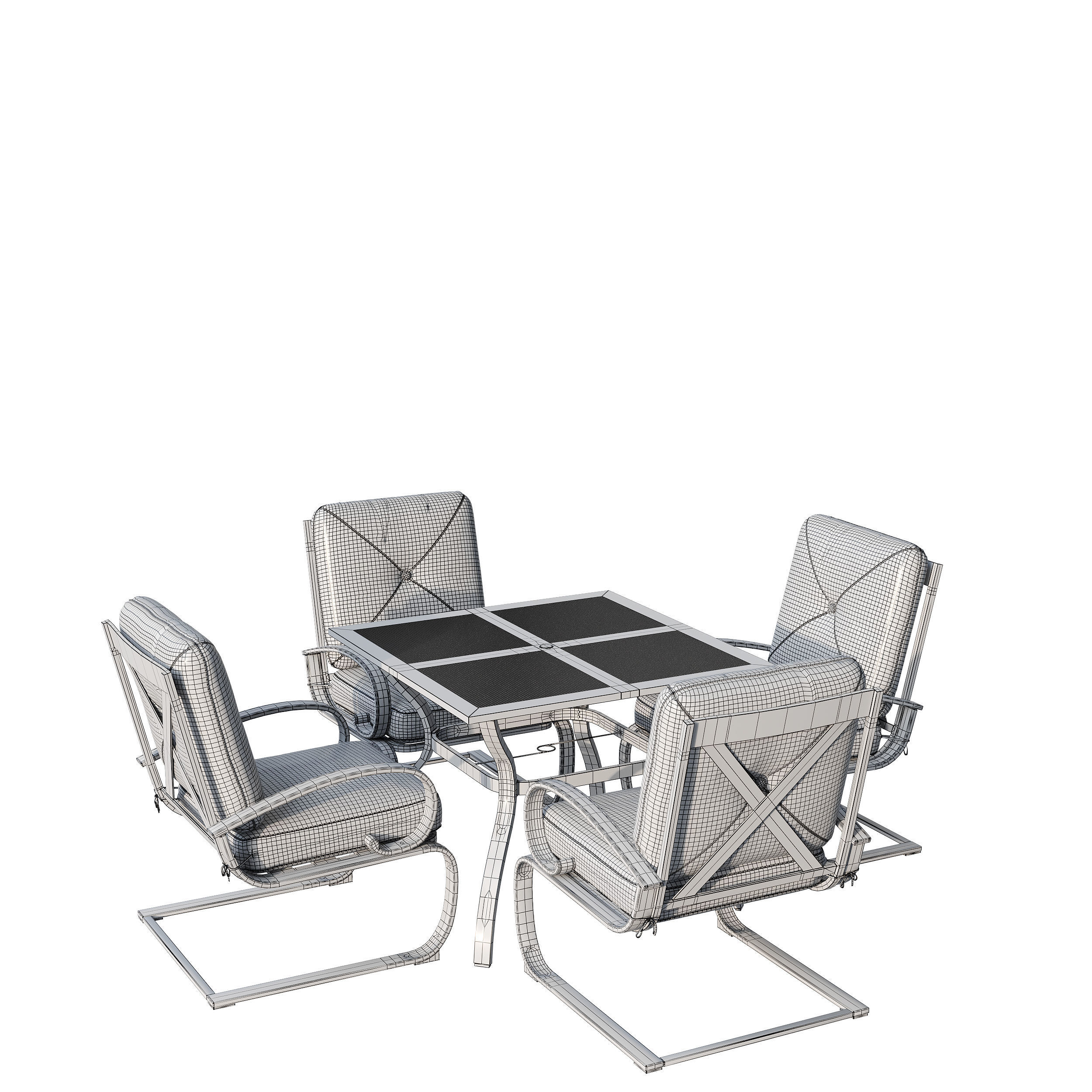 Cedar Creek lounge set 3D model_6