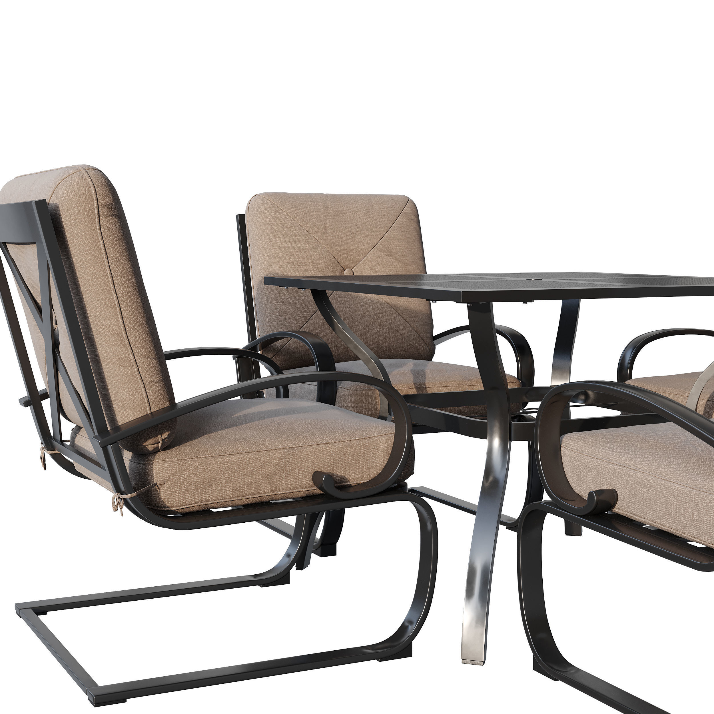 Cedar Creek lounge set 3D model_5