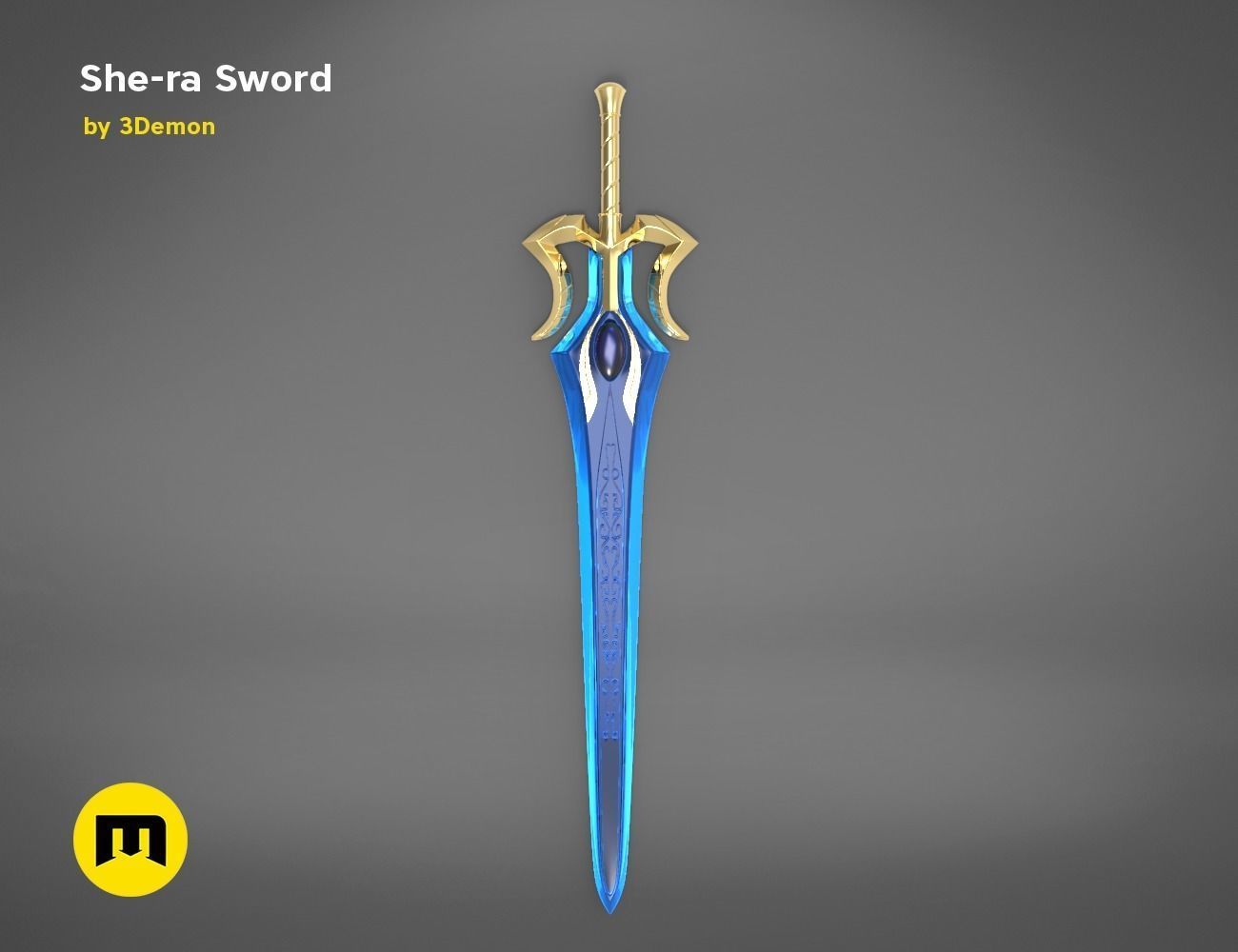 She-Ra Sword of Protection 3D print model_1