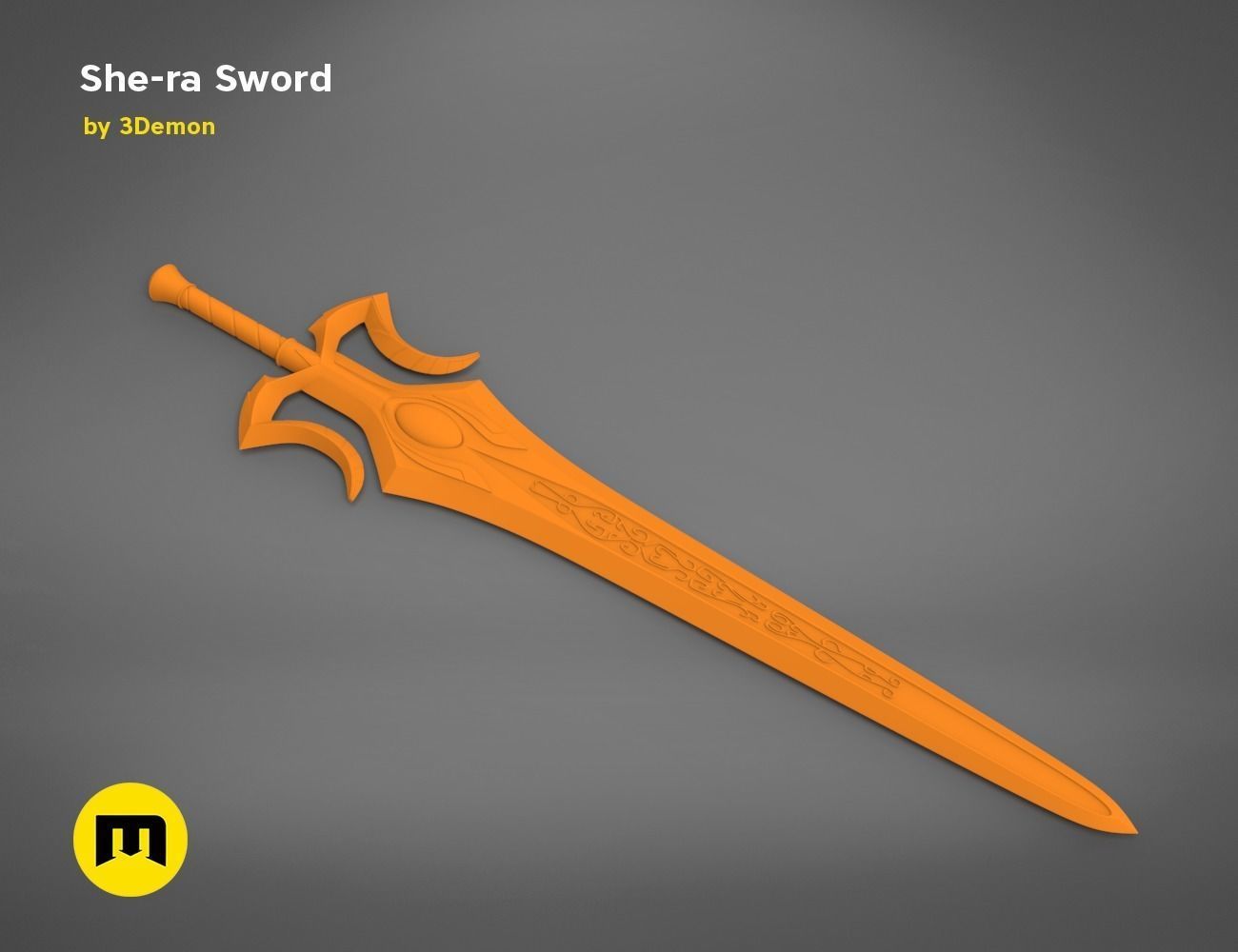 She-Ra Sword of Protection 3D print model_8