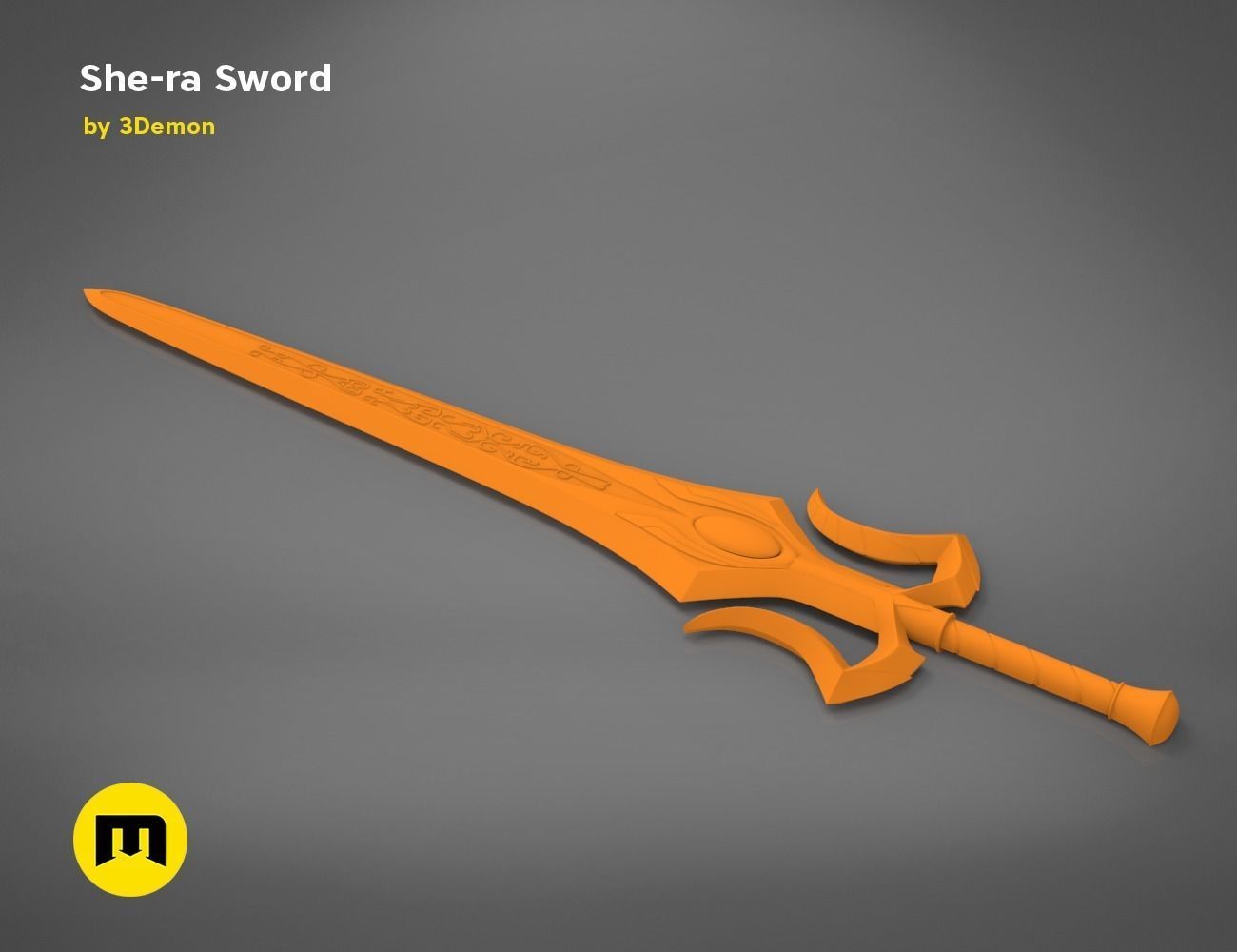 She-Ra Sword of Protection 3D print model_10