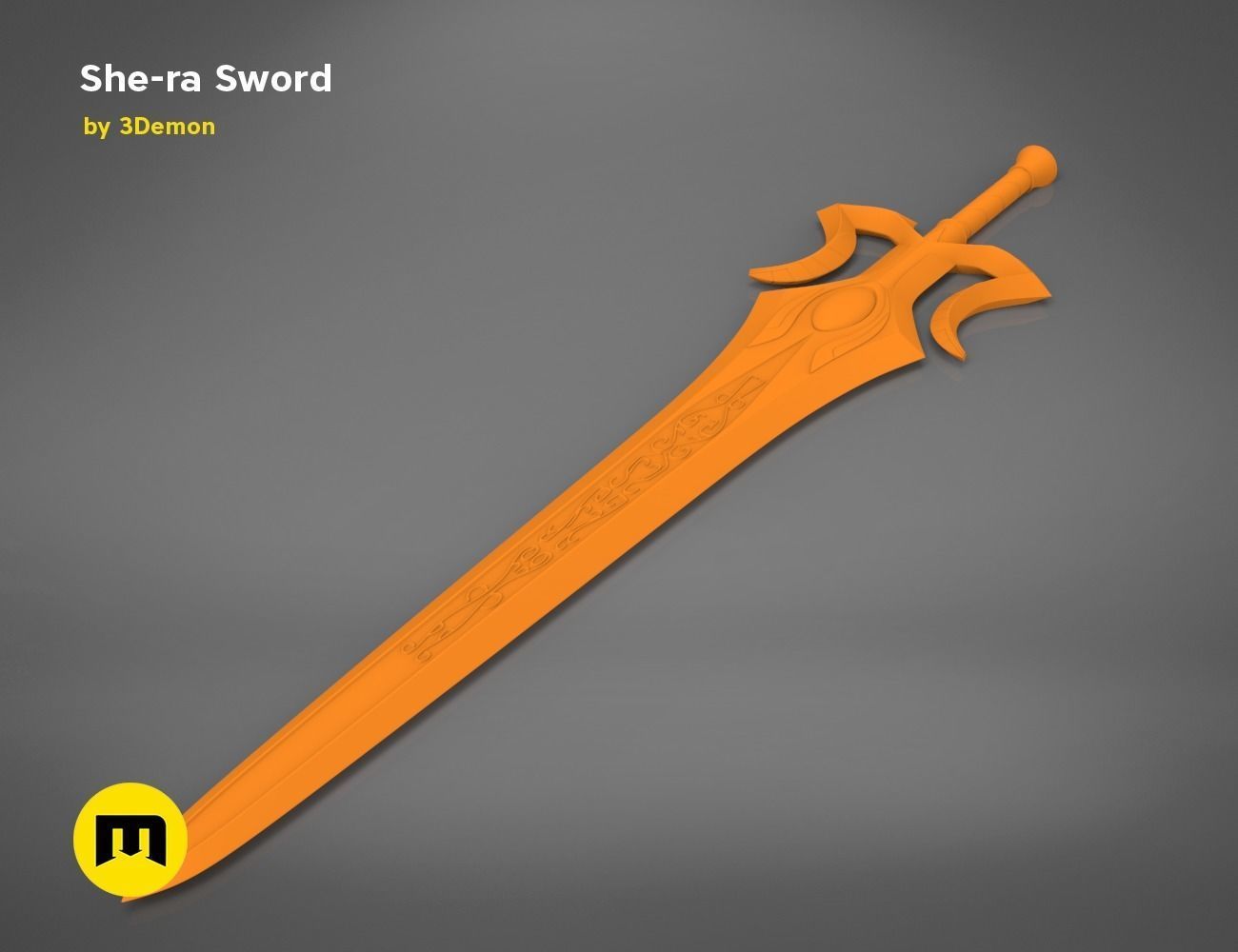 She-Ra Sword of Protection 3D print model_11