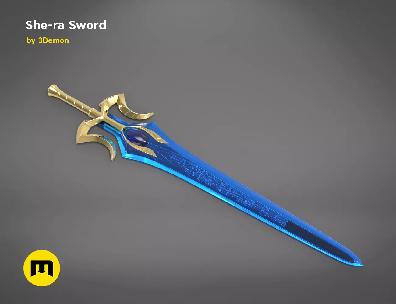 She-Ra Sword of Protection 3D print model_0