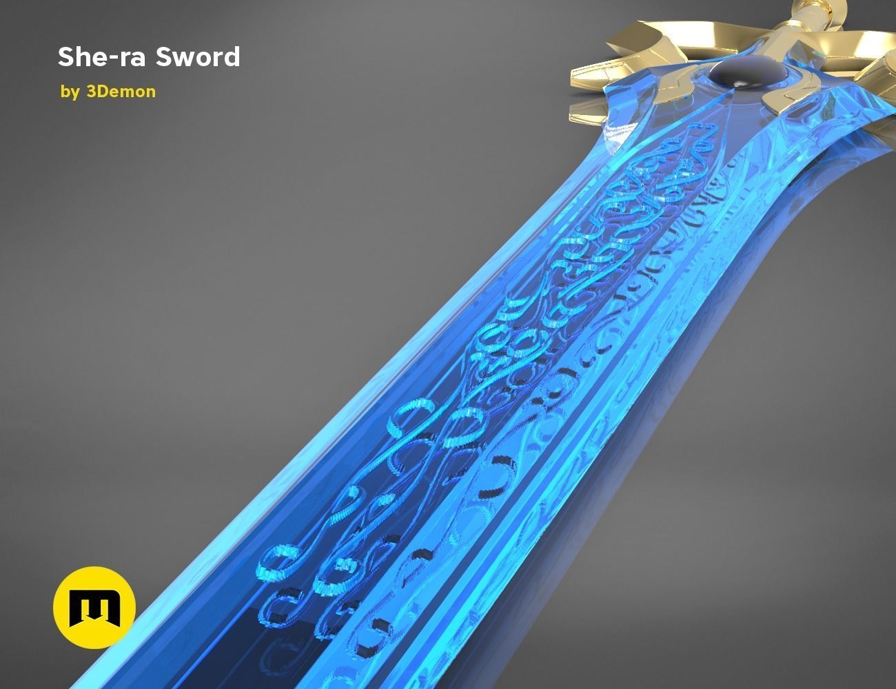 She-Ra Sword of Protection 3D print model_6