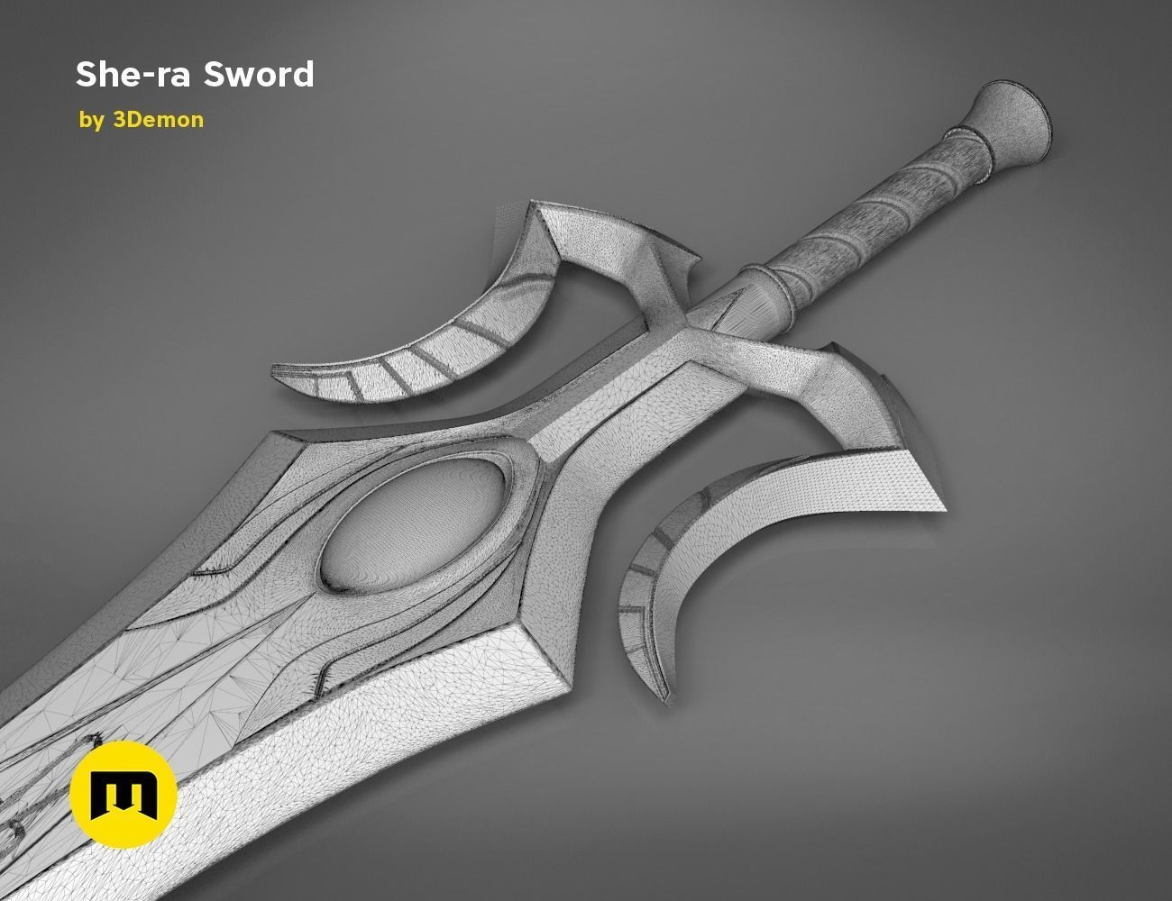 She-Ra Sword of Protection 3D print model_14