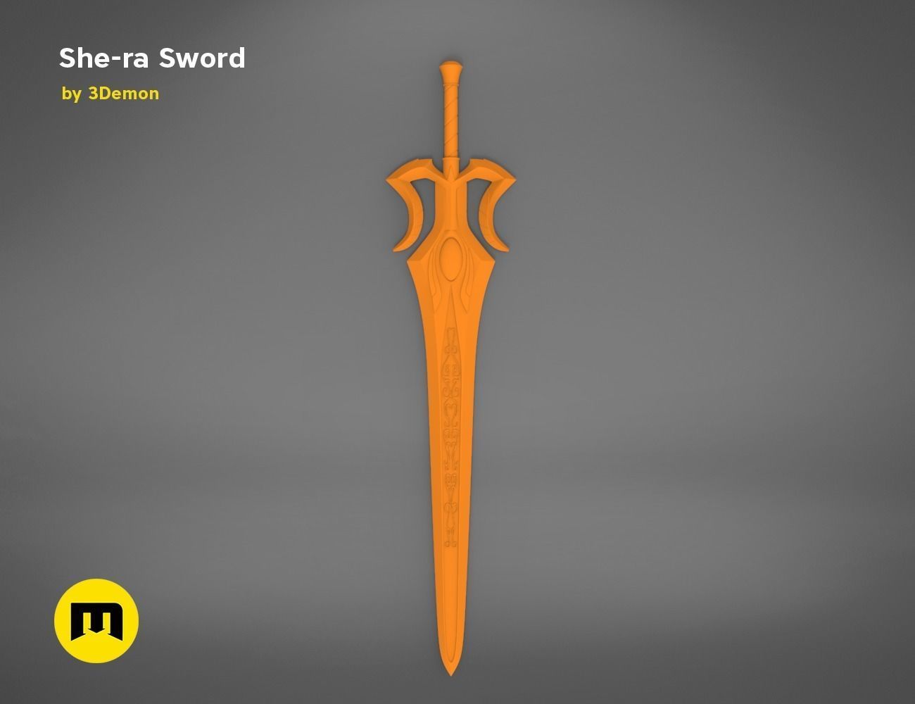 She-Ra Sword of Protection 3D print model_7