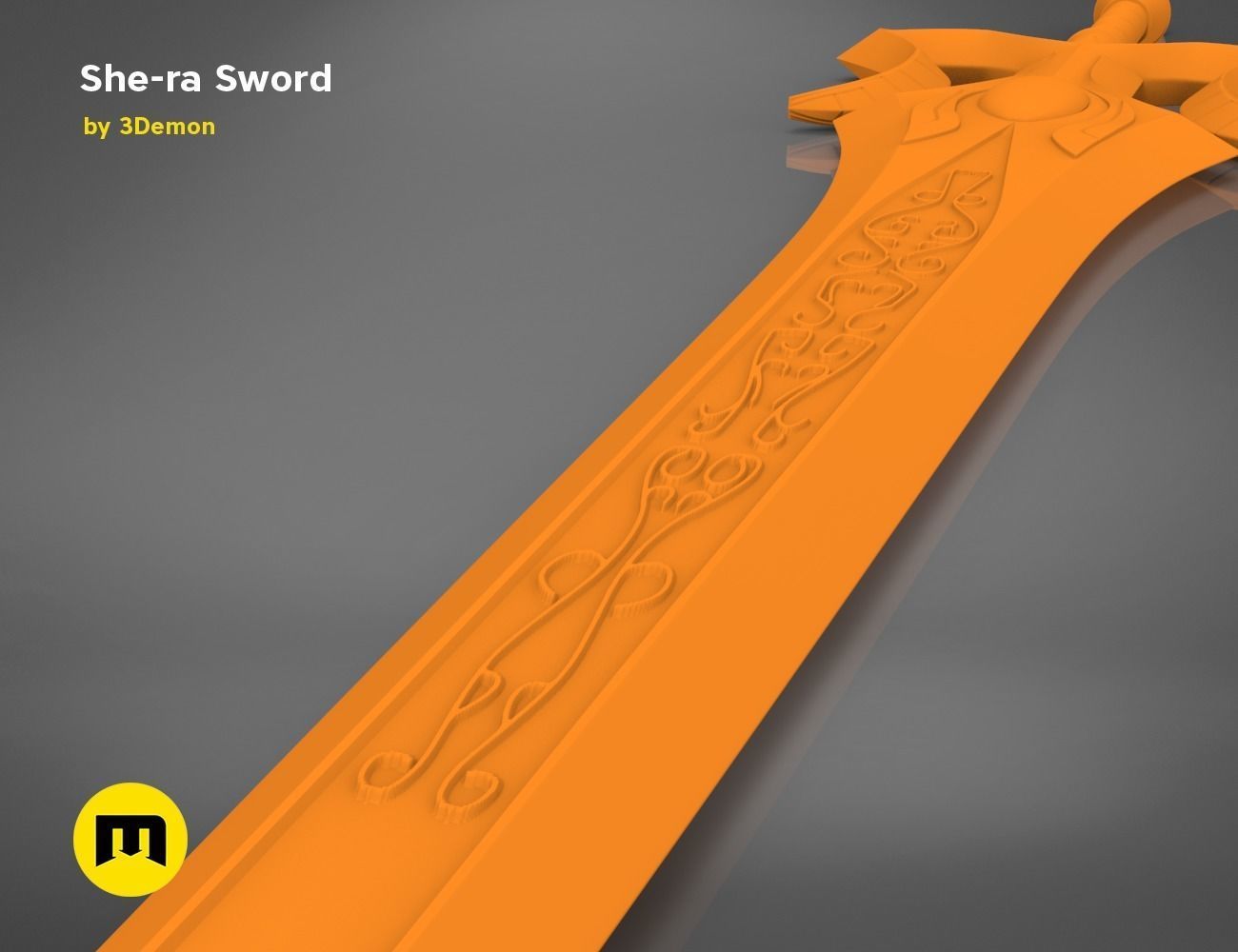 She-Ra Sword of Protection 3D print model_12