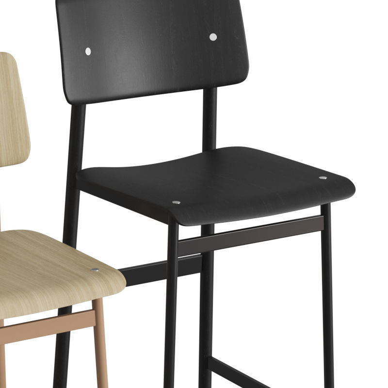 Loft Bar Stool 3D model_2