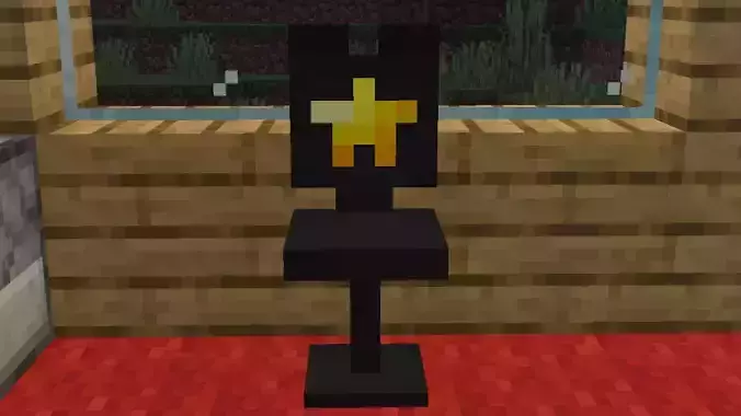 Minecraft  chair security guard from fnaf 3D model
