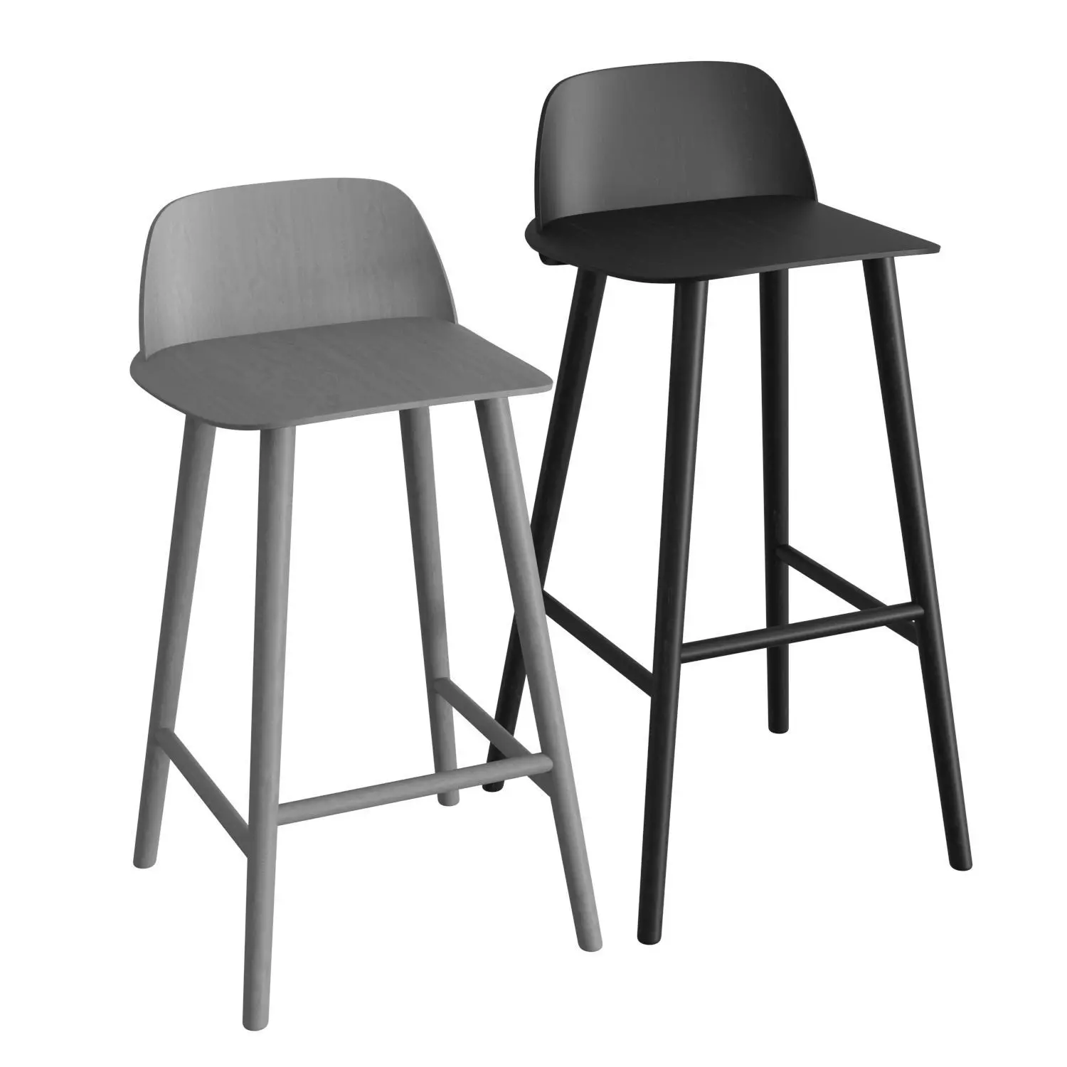 Nerd Bar Stool 3D model_0