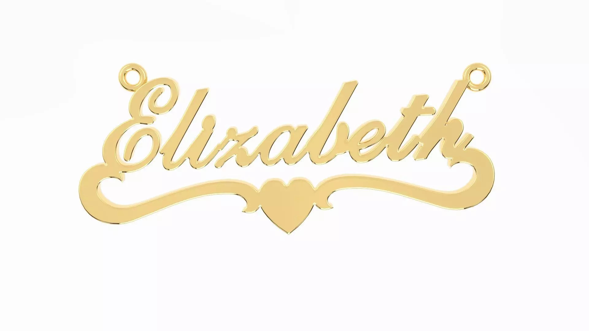 Elizabeth pendant Free 3D print model