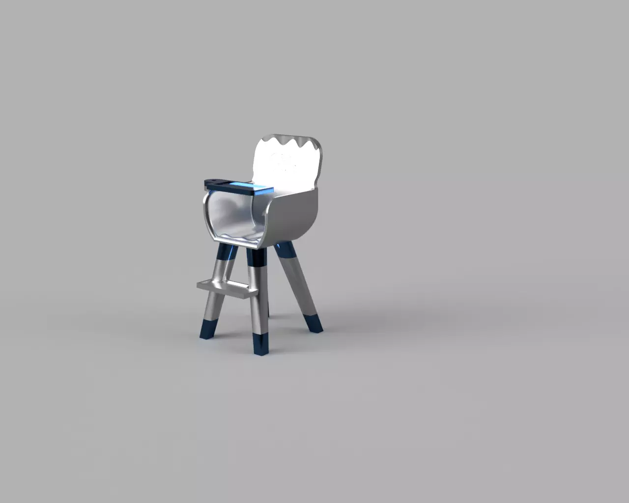Baby High Chair 3D print model