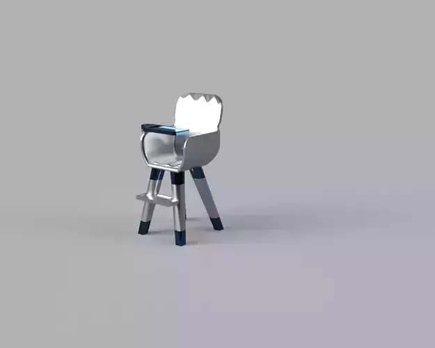 Baby High Chair 3D print model