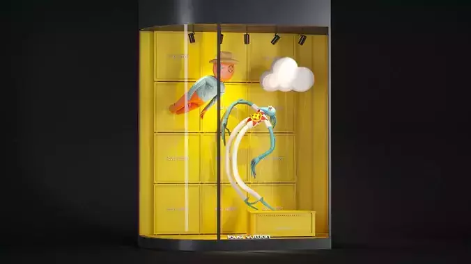 Showcase 01 3D model