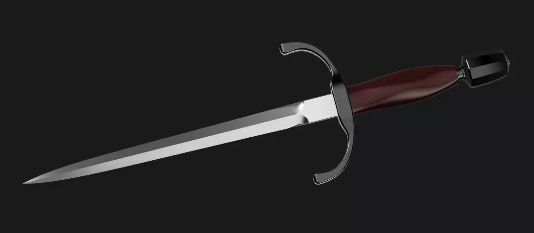 Game of Thrones - Jon Snow dagger 3D print model_0