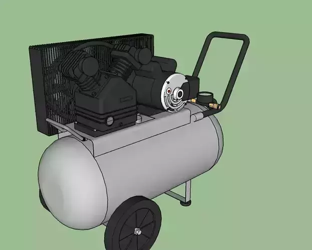 Compressor air on wheels