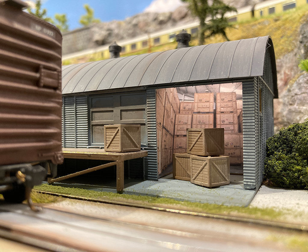 CARGO-0023 Pallet and Crate set H0-scale 23 items 3D print model_4