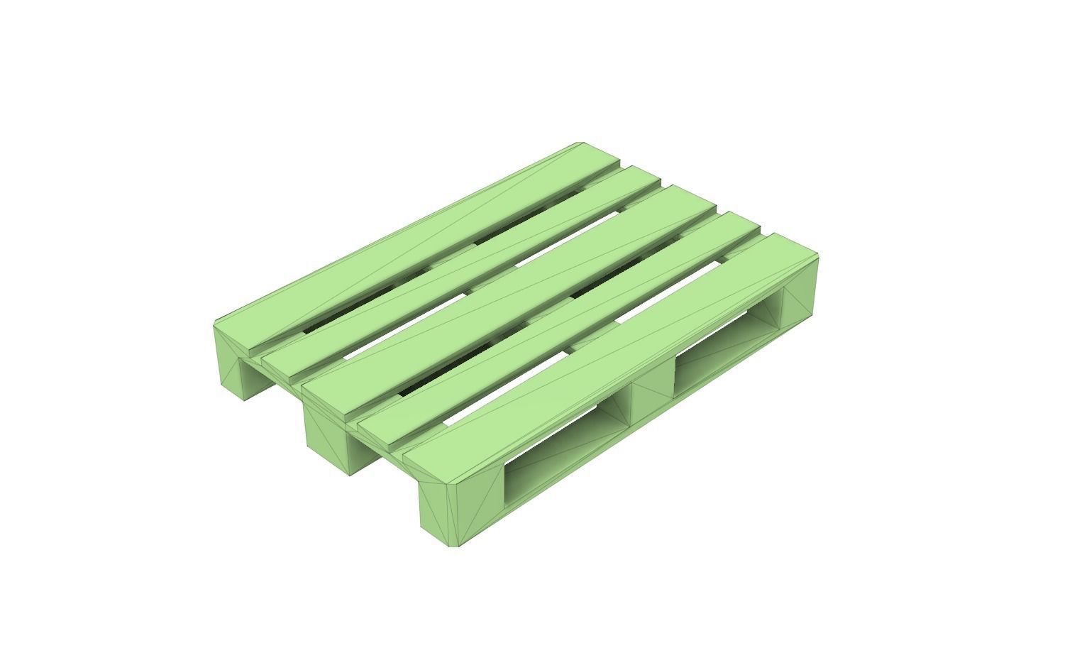 CARGO-0023 Pallet and Crate set H0-scale 23 items 3D print model_5