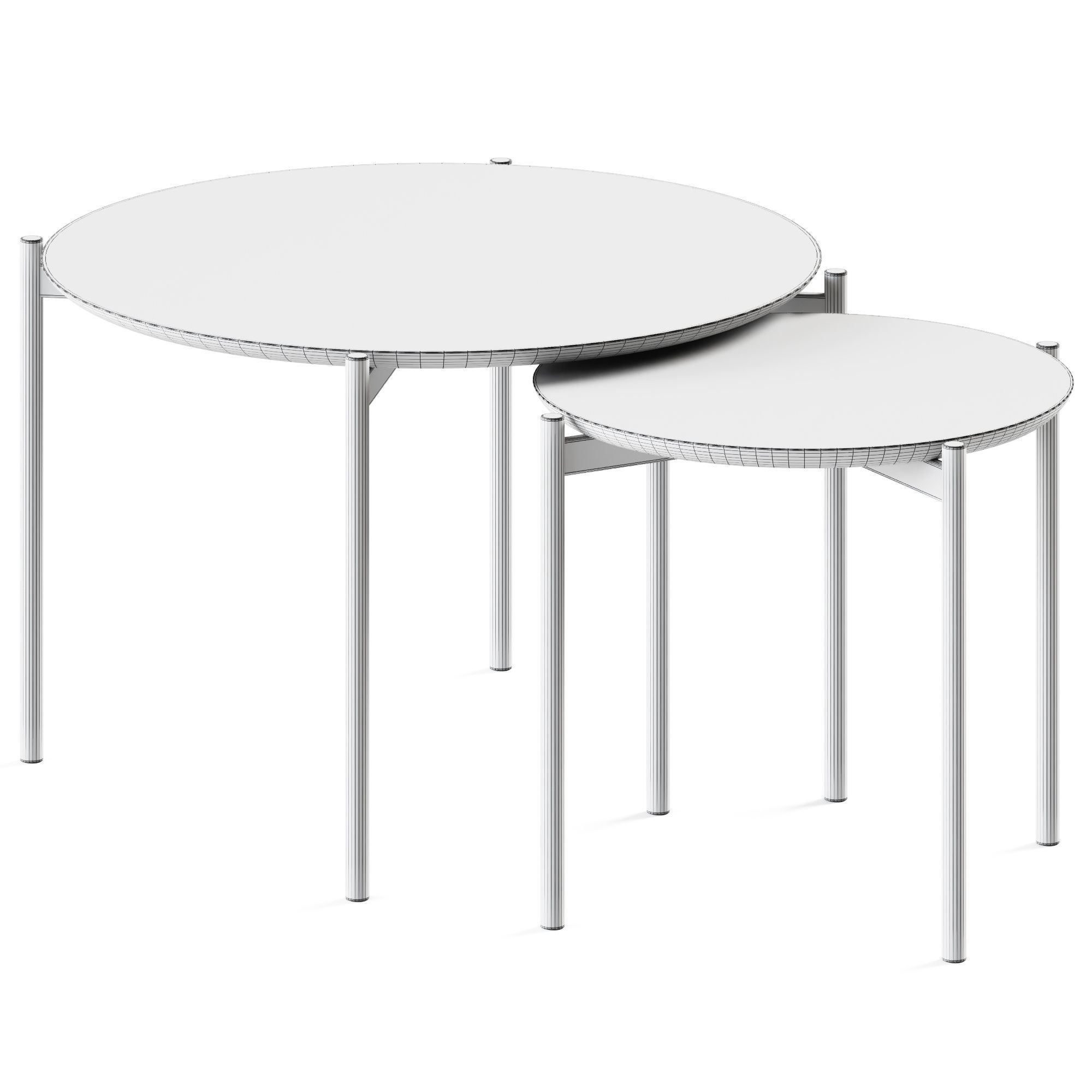 Coffee Table Brabrand by Jysk 3D model_1