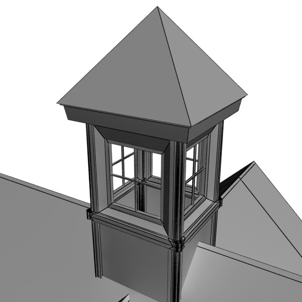 House Vray Scanline 3D model_14